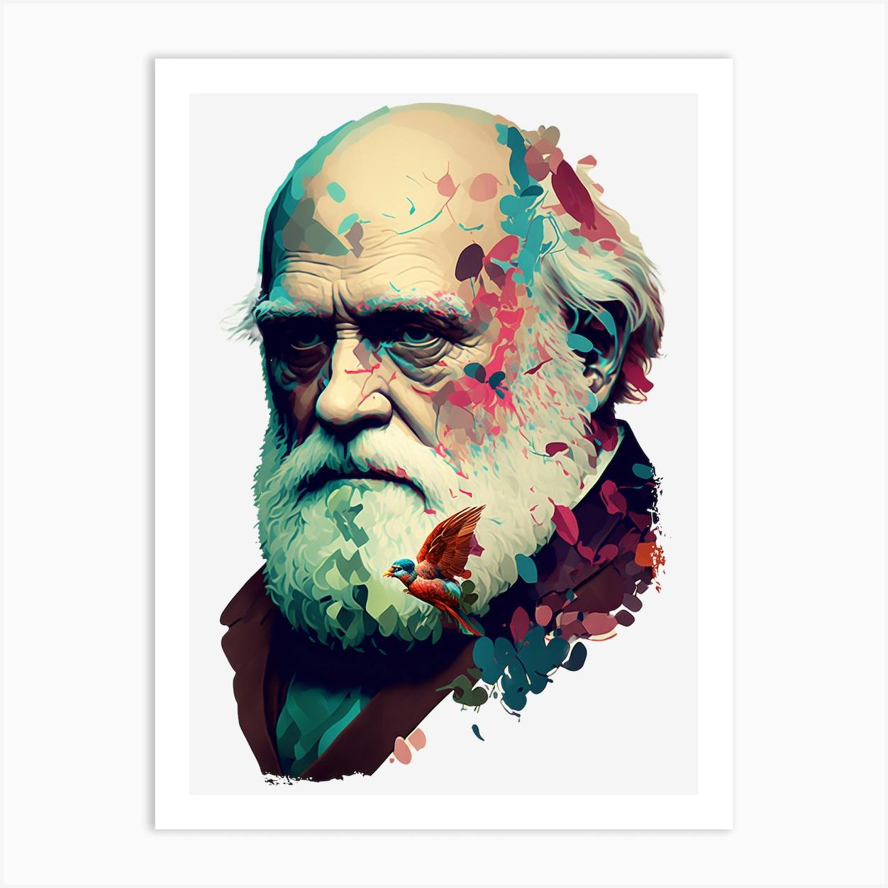 Charles Darwin Art Prints  Paintings  Artcom