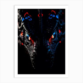 Dragon Head 4 Art Print