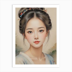 Chinese Girl 1 1 Art Print