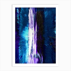 Acrylic Extruded Painting 90 Art Print