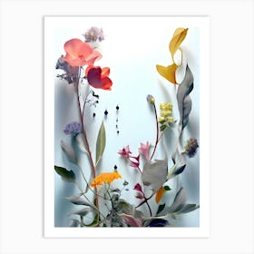 Flowers In A Vase 110 Art Print