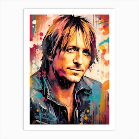 Keith Urban (4) Art Print