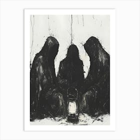 'The Three Witches' Art Print