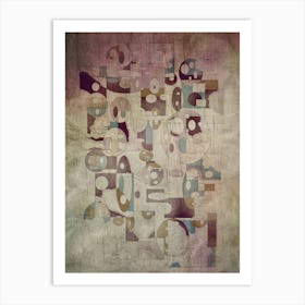 Abstract Painting 23 Art Print