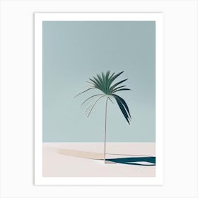 Great Exuma Bahamas Simplistic Tropical Destination Art Print
