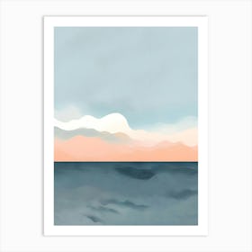 Ocean Sunset Art Print