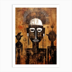 African Tribe 1 Art Print