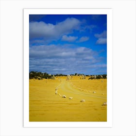 Pinnacles National Park Road Way Art Print