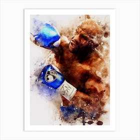 Floyd Mayweather Boxing Art Print