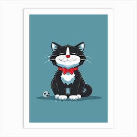 Happy Cat 2 Art Print