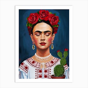 Frida Kahlo 3 Art Print