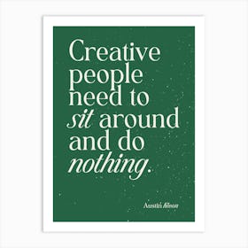 Creative People Art Print