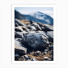 Stones In The Mountains Art Print