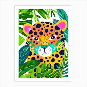 Jungle Leopard Art Print