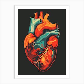 Human Heart 7 Art Print