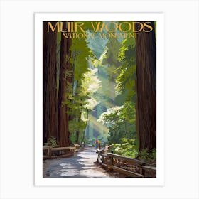 Muir Woods National Monument Art Print