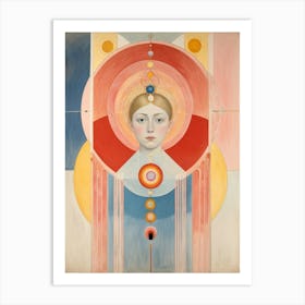 Hilma af Klint Art Prints Woman With A Crown Art Print