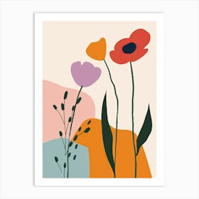 Poppies Art Print