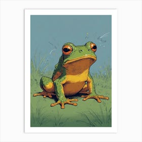 Frog! 10 Art Print