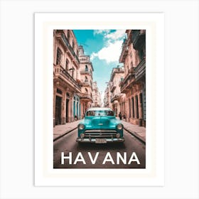 Havana Travel Art Print