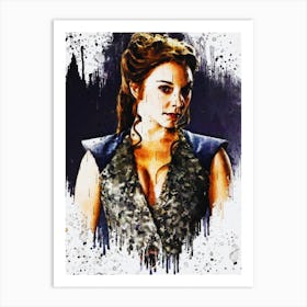 Margaery Tyrell Game Of Thrones Painting Art Print