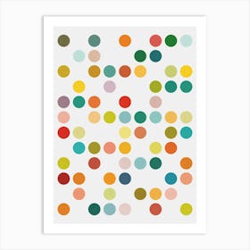 Balanced geometric pattern 1 Art Print