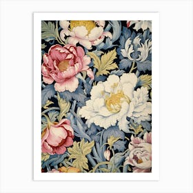 William Morris Floral 5 Art Print