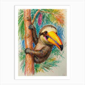 Toucan 3 Art Print