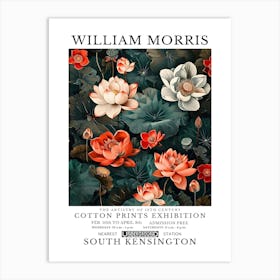 William Morris Cotton Prints Exhibition 11 Poster