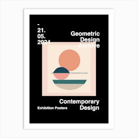 Geometric Design Archive Poster 62 Art Print