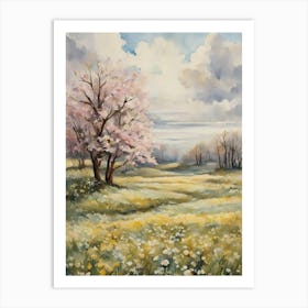 Cherry Blossoms 12 Art Print