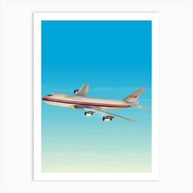 Commercial Airliner Art Print