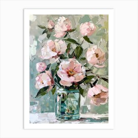 A World Of Flowers Peonies 1 Painting Art Print