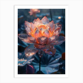 Lotus Flower 45 Art Print