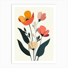 Flowers In A Vase 96 Art Print