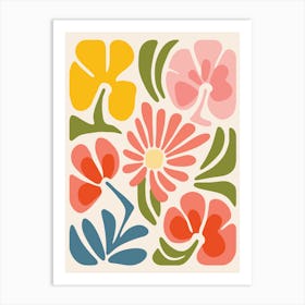 Floral Print 7 Art Print