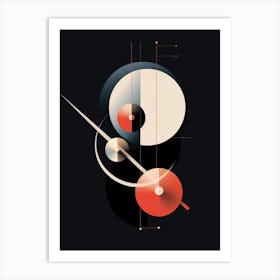 Snail Minimalist Abstract 3 Art Print