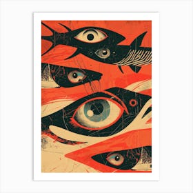 Eye Of The Fish 1 Art Print