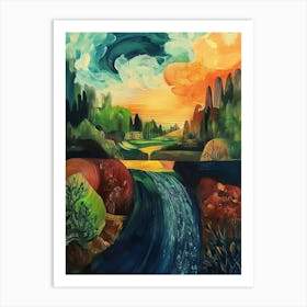 'River' Art Print