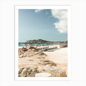 Beachside Resort Art Print