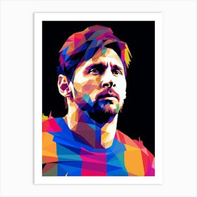 Lionel Messi 14 Art Print