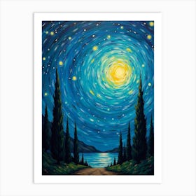 Starry Night 230 Art Print