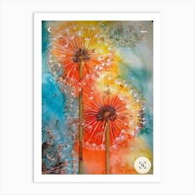 Dandelions Art Print