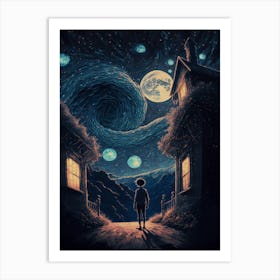 Starry Night Art Van Gogh Art Print