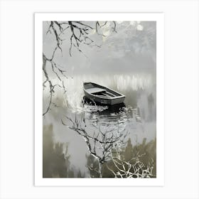 Boat In The Water 1 Art Print