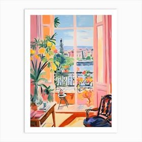 View From The Window Art Print