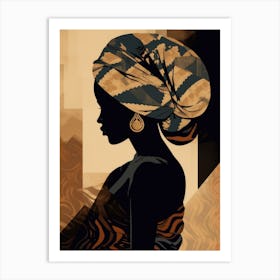 African Woman 7 Art Print