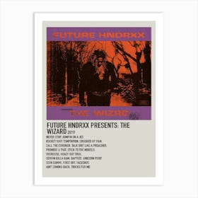 Future Hndrxx Presents The Wizard 2019 Poster 2 Art Print