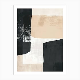 Hushed Horizons Minimalist Style 1 Art Print