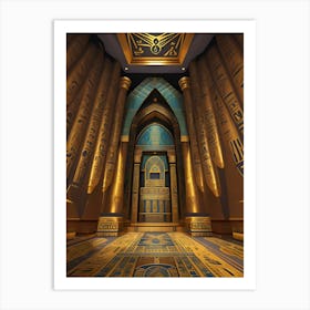 Egyptian Room Art Print